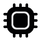 AI processor icon
